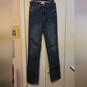 Womens Zara Straight Leg Jeans